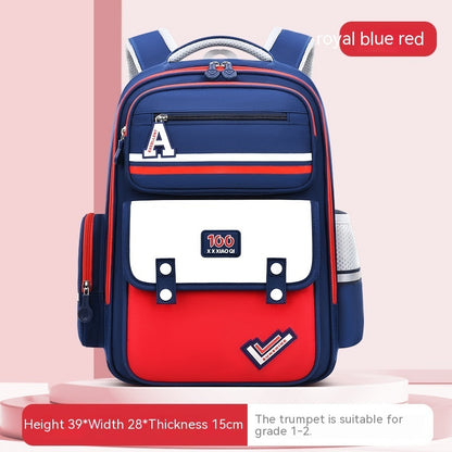 New Student Schoolbag Waist And Spine Protection Burden Reduction Children Backpack