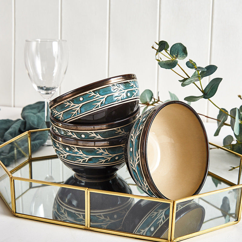 European  Ceramic Dinnerware Set