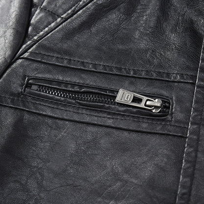 Trendy Pu Leather Jacket
