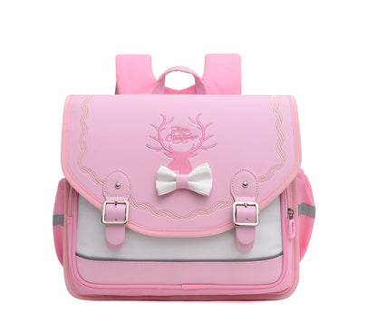 Elementary School Schoolbags Boys And Girls Horizontal British Waterproof