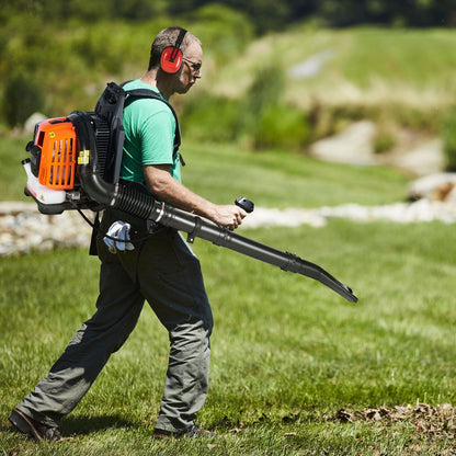 VEVOR Backpack Leaf Blower, 52CC 2-Cycle Leaf Blower With 1.37L Fuel Tank, 480CFM Air Volume 175MPH Speed, Ideal For Lawn Care, Leaf Cleaning, And Snow Removal