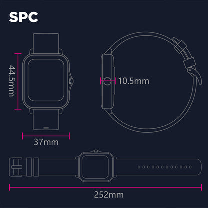Smart Watch Bluetooth Call 210MAH Battery Heart Rate Blood Oxygen Monitoring