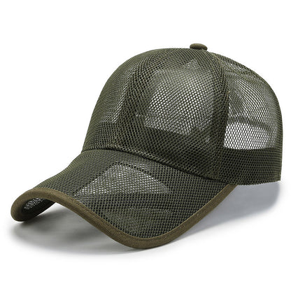 Men's Cap Spring And Summer Breathable Mesh