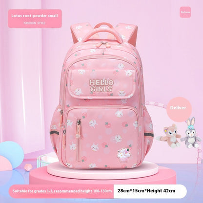6-12-year-old Primary School Children's Backpack Large Capacity Schoolbag