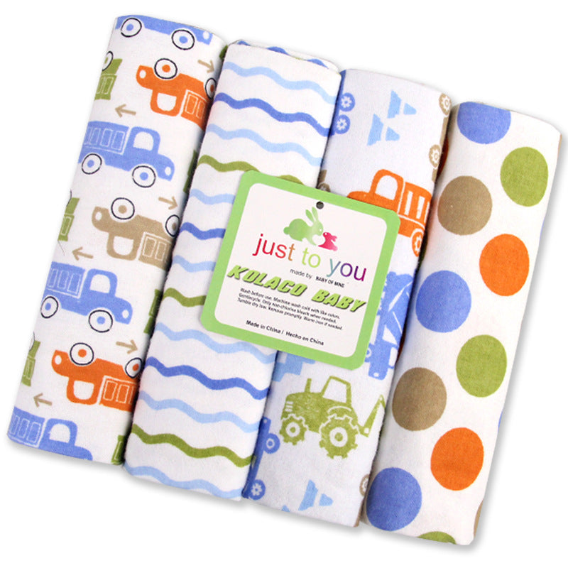 Flannel Baby Wrapping Blanket