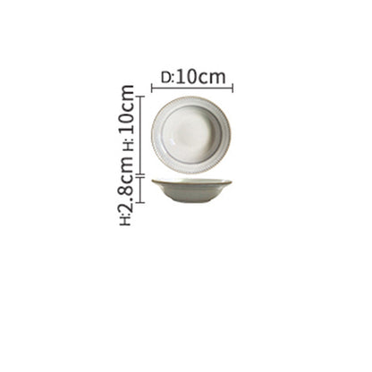 Bowl And Plate Tableware Set