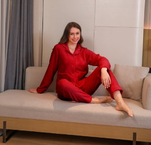 Women's Velvet Pajama Set