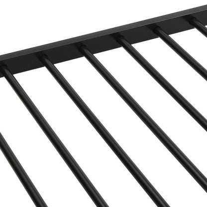 Full Over Full Metal Bunk Bed , No Box Spring Needed, Easy Assemble