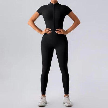Zipper Yoga Jumpsuit