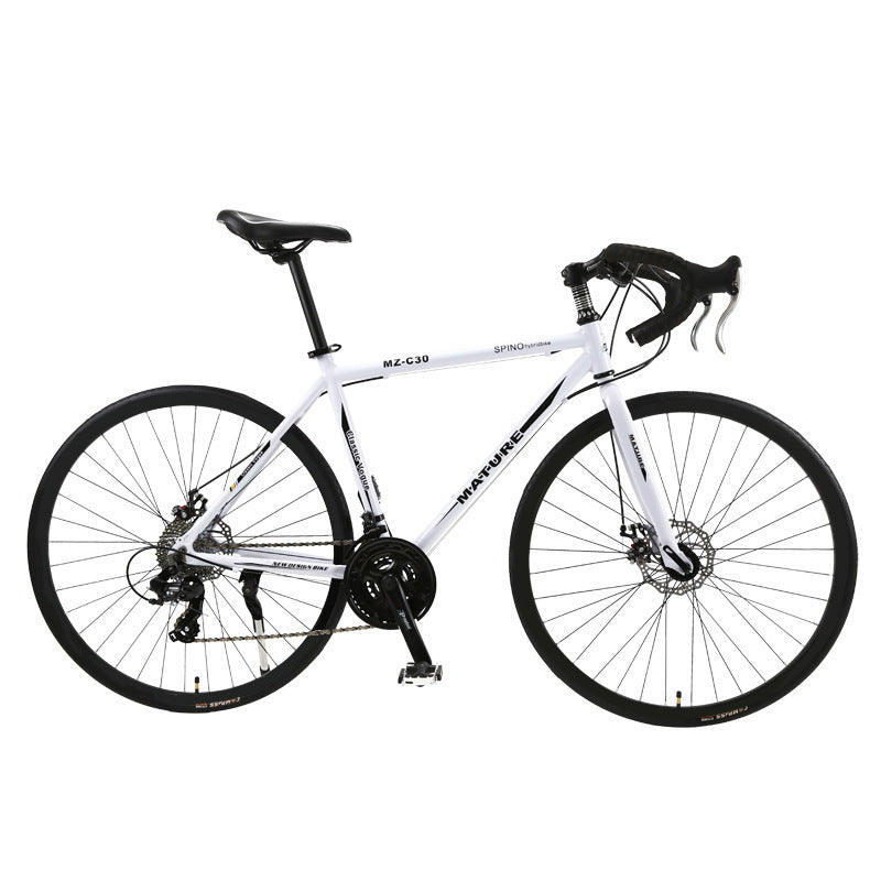 Alloy Road Bike 21 Speed Bend Double Disc Brake