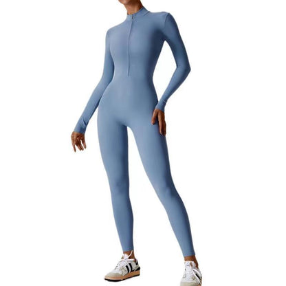 Zipper Yoga Jumpsuit