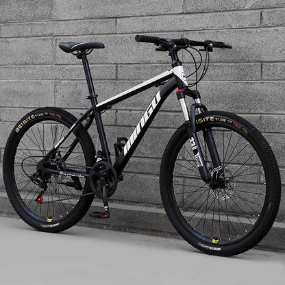 Mountain Bicycle 24 and 26 Inch Disc Brake Shock Absorption Variable Speed