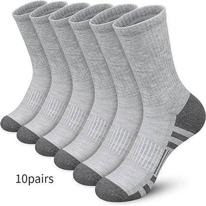 Athletic Socks Plus Size  Mid Tube Cotton Breathable