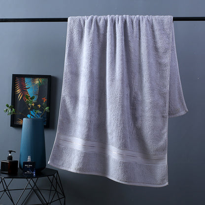 Thick Cotton Bath Towel Set Pure Cotton Beach Towel Beauty Salon Bath Towel