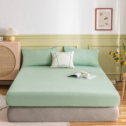 Single Fitted Sheet Non-slip Dustproof