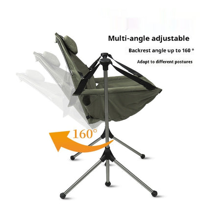 Rocking Chair Outdoor Aluminum Alloy Folding Chair Portable