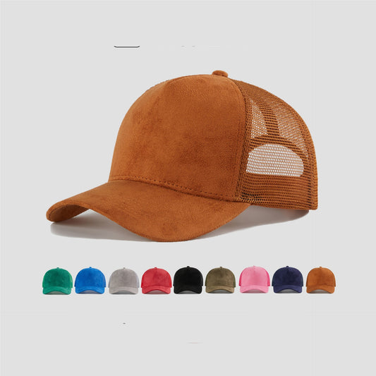 Suede Vintage Men And Women Cap