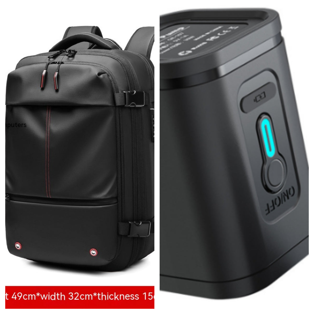 Business Travel Backpack and Multifunction Computer Bag
