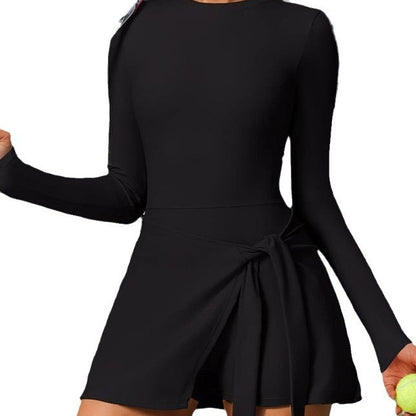 Two-piece Tight Sports Casual Yoga Female Tennis Skirt