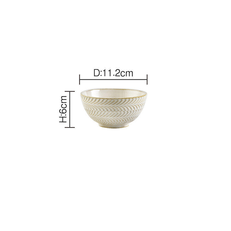 Bowl And Plate Tableware Set