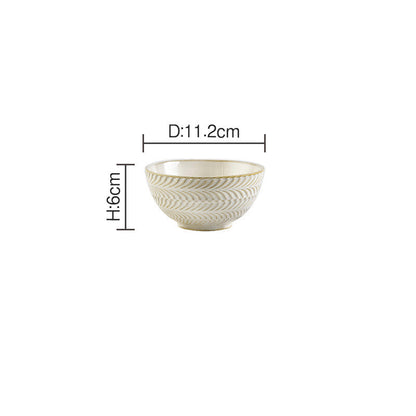 Bowl And Plate Tableware Set
