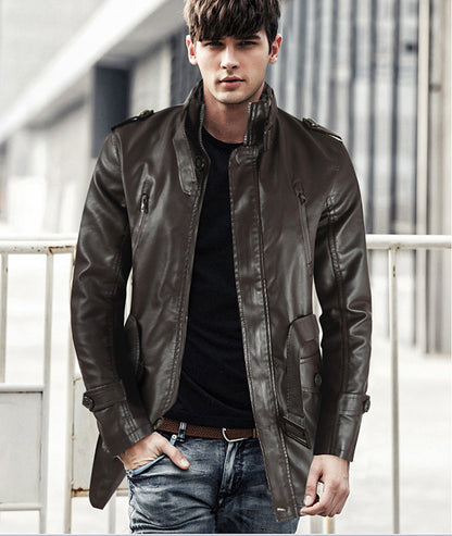 Leather jacket