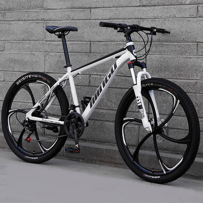 Mountain Bicycle 24 and 26 Inch Disc Brake Shock Absorption Variable Speed