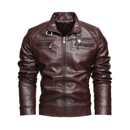 Trendy Pu Leather Jacket