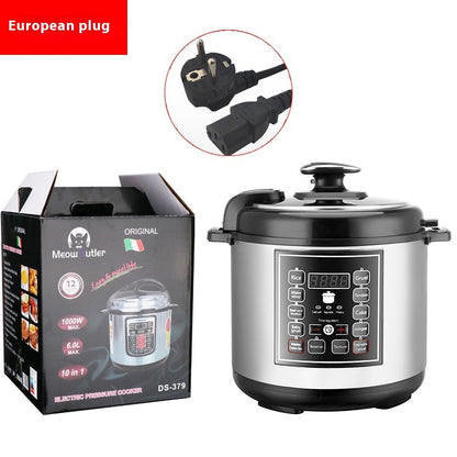 5L Pressure Cooker Multi-function Intelligent Reservation Timing Rice Cooker
