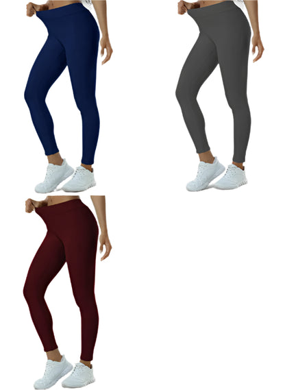 High Waist Yoga Fitness Pants - Women's Lift & Sculpt Elastic Leggings