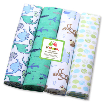 Flannel Baby Wrapping Blanket