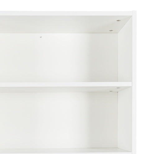 Large Kitchen Hutch Cabinet, Freestanding Pantry Cabinets Storage Kitchen Cupboard With 4 Doors, 4 Drawers & Microwave Shelf, White