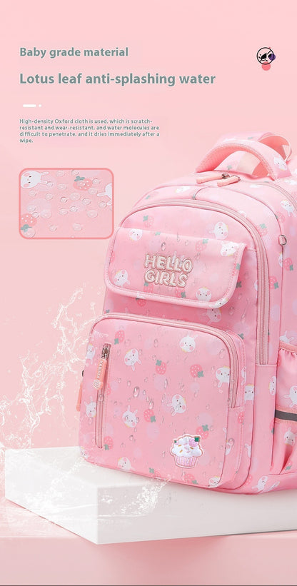 6-12-year-old Primary School Children's Backpack Large Capacity Schoolbag