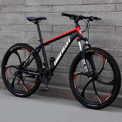 Mountain Bicycle 24 and 26 Inch Disc Brake Shock Absorption Variable Speed