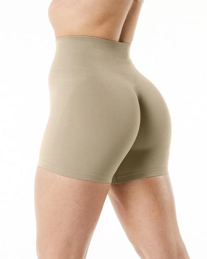 Seamless Hip Raise Skinny Shorts