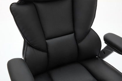Office Chair 500lbs With Adjustable Lumbar Support, Executive Office Chair With Flip-up Armrest And Wider Seat, Ergonomic Leather Chair Breathable
