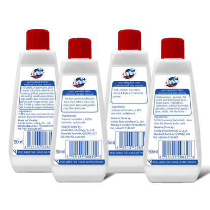 JIFFINE oil Stains, Grass Stains, Milk Stains, Pen Stain Remover