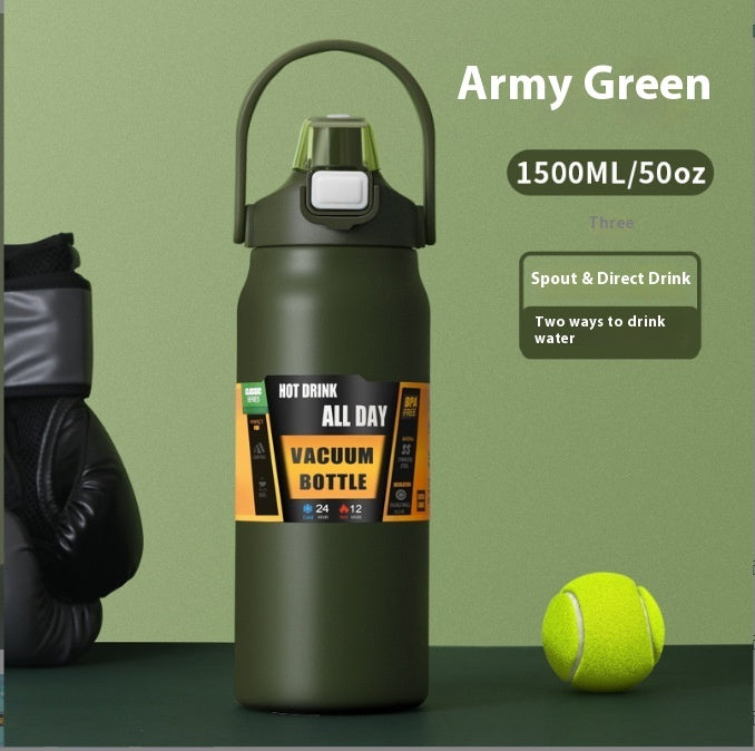 Drinking Straw Insulated Waterbottle