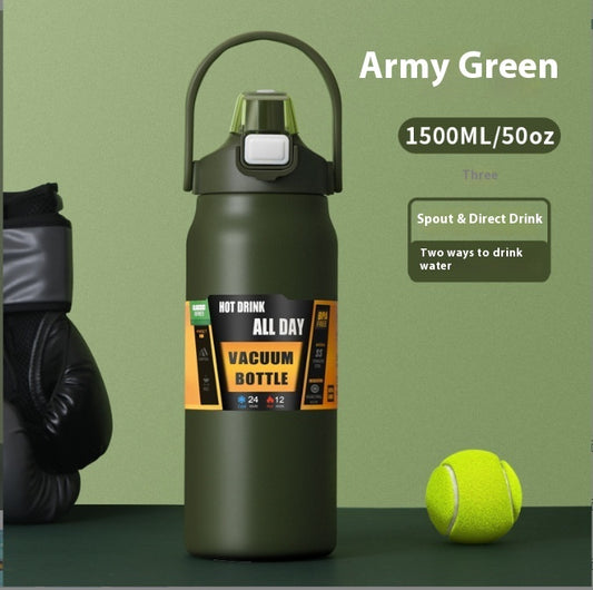 Drinking Straw Insulated Waterbottle
