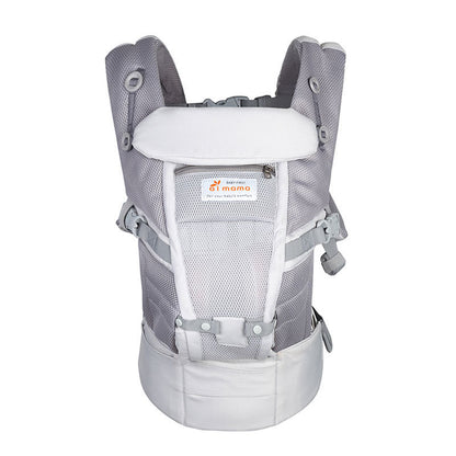 Adjustable baby Carrier - Full Stage Breathable Sling with Waist Stool for Babies