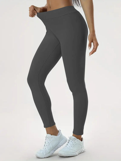 High Waist Yoga Fitness Pants - Women's Lift & Sculpt Elastic Leggings