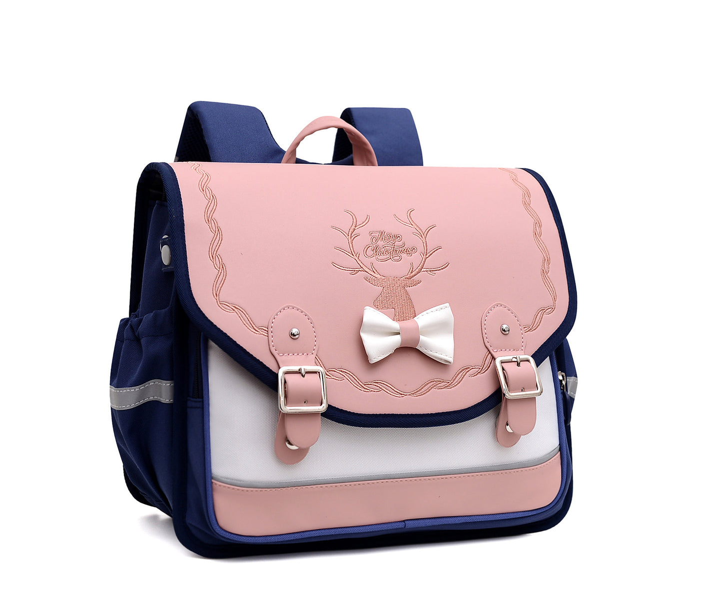 Elementary School Schoolbags Boys And Girls Horizontal British Waterproof