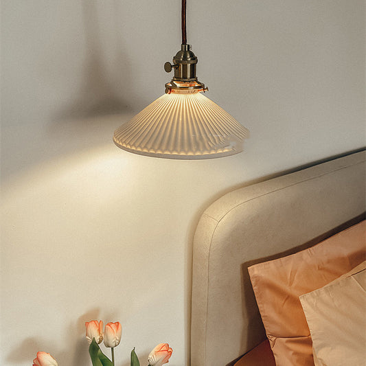 Simple Creative Light-transmitting Porcelain Chandelier