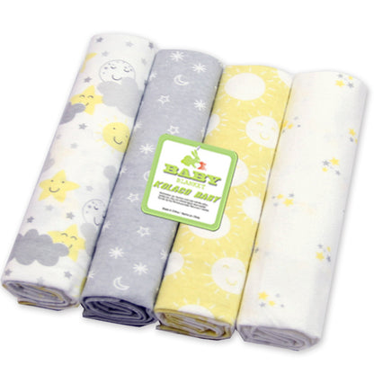 Flannel Baby Wrapping Blanket