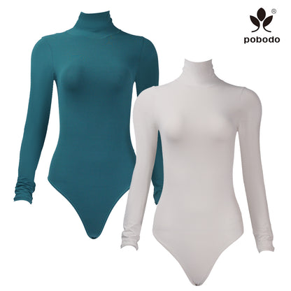 Round Neck Long Sleeved  Warm Jumpsuit